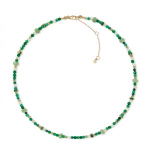 Astley Clarke Second Chance Green Gemstone Necklace