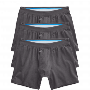 Mackweldon 3-Pack SILVER Boxer Briefs Stealth Grey