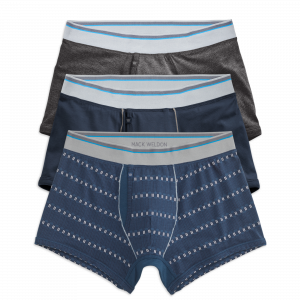 Mackweldon 3-Pack 18-Hour Jersey Trunks Stormy Night