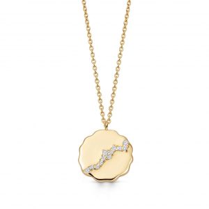 Astley Clarke Solid Gold Asteri Diamond Pendant Necklace