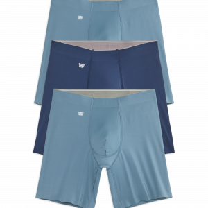 Mackweldon 3-Pack Stealth Pro Boxer Briefs Blue & Navy