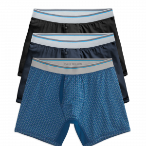 Mackweldon 3-Pack 18-Hour Jersey Boxer Briefs Making Waves
