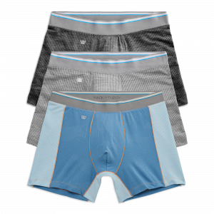 Mackweldon 3-Pack AIRKNITˣ Boxer Briefs Crystal Clear