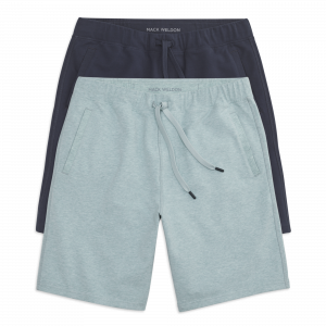 Mackweldon 2-Pack ACE Sweatshorts 9" Nile Blue Heather / Total Eclipse