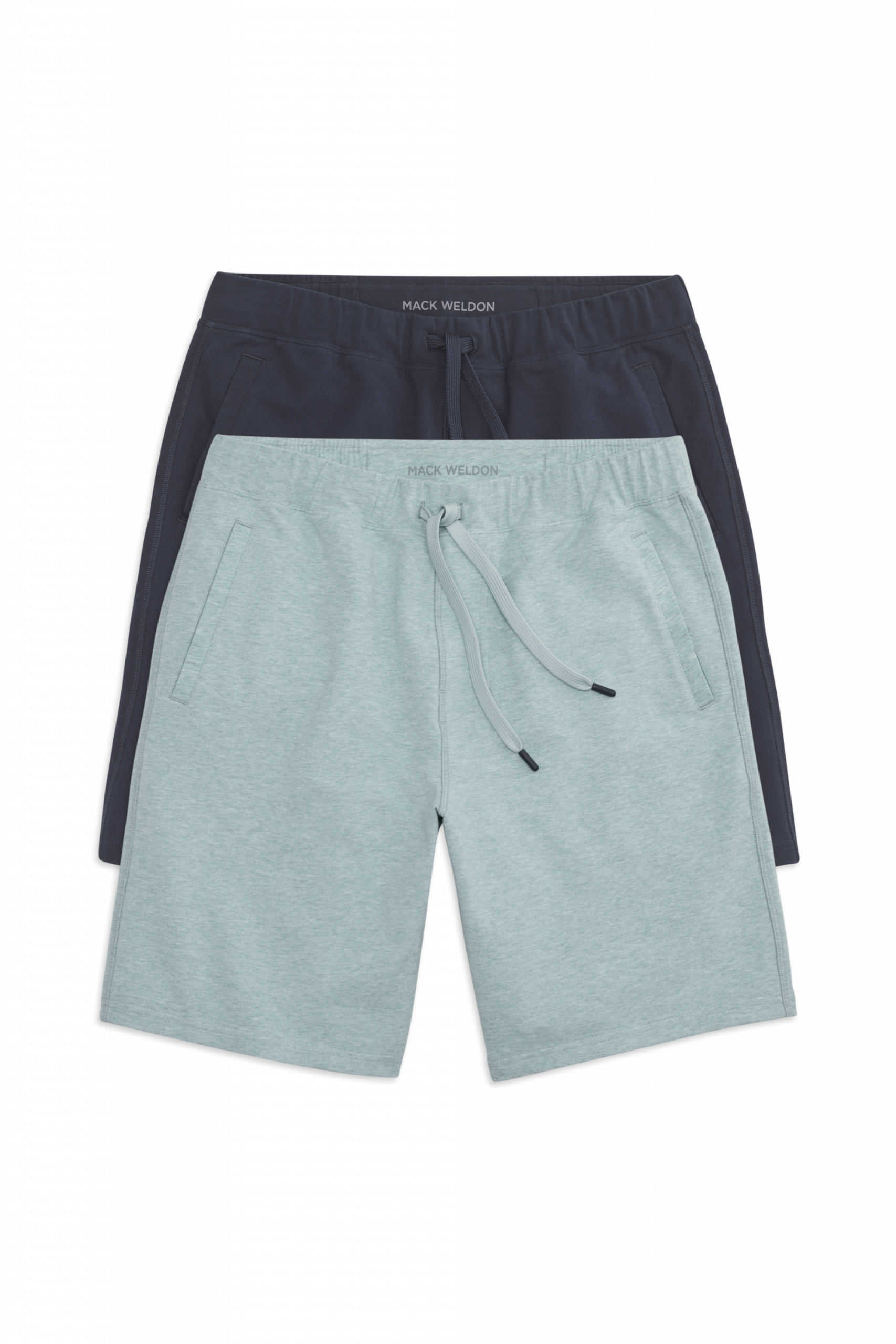 Mackweldon 2-Pack ACE Sweatshorts 9" Nile Blue Heather / Total Eclipse