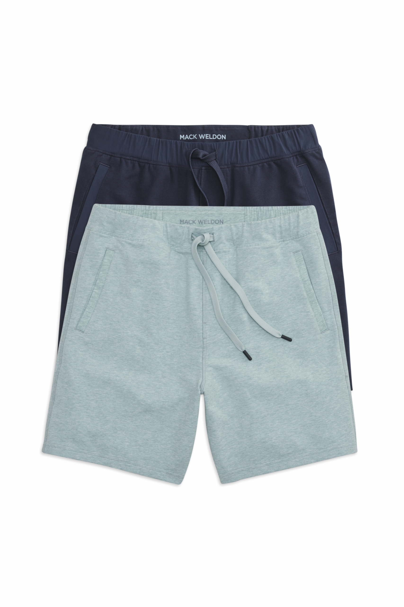 Mackweldon 2-Pack ACE Sweatshorts 7" Nile Blue Heather / Total Eclipse