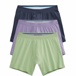 Mackweldon 3-Pack SILVER Boxer Briefs Blush of Dawn