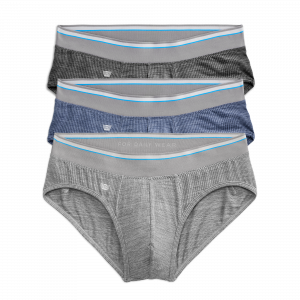 Mackweldon 3-Pack AIRKNITˣ Briefs Hall-of-Fame Heathers