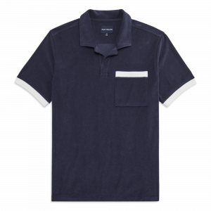 Mackweldon Terry Cloth Johnny Collar Polo