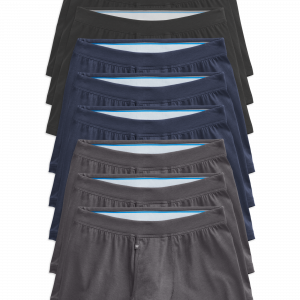 Mackweldon 9-Pack SILVER Boxer Briefs