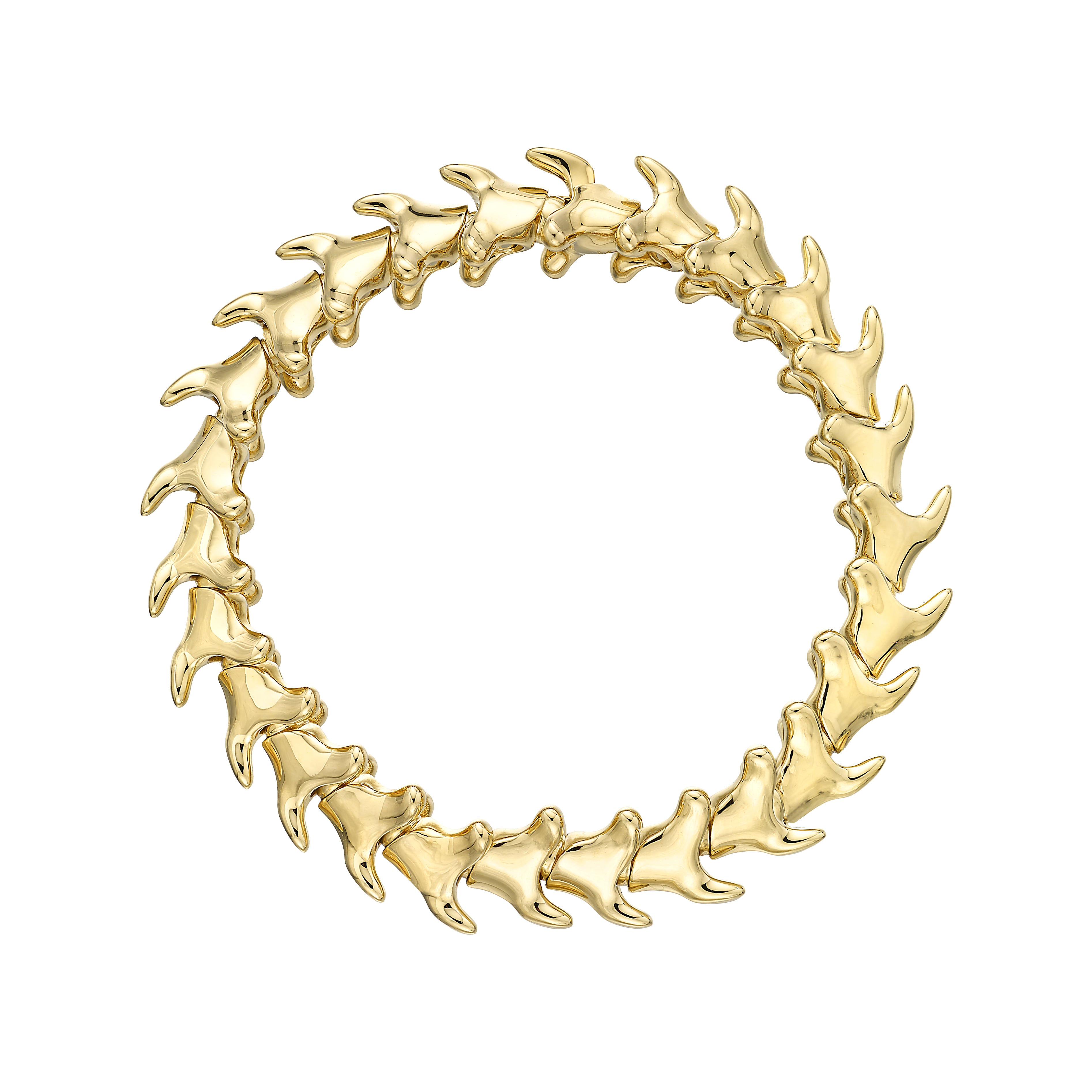 Shaun Leane Serpent's Trace Wide Bracelet - Yellow Gold Vermeil