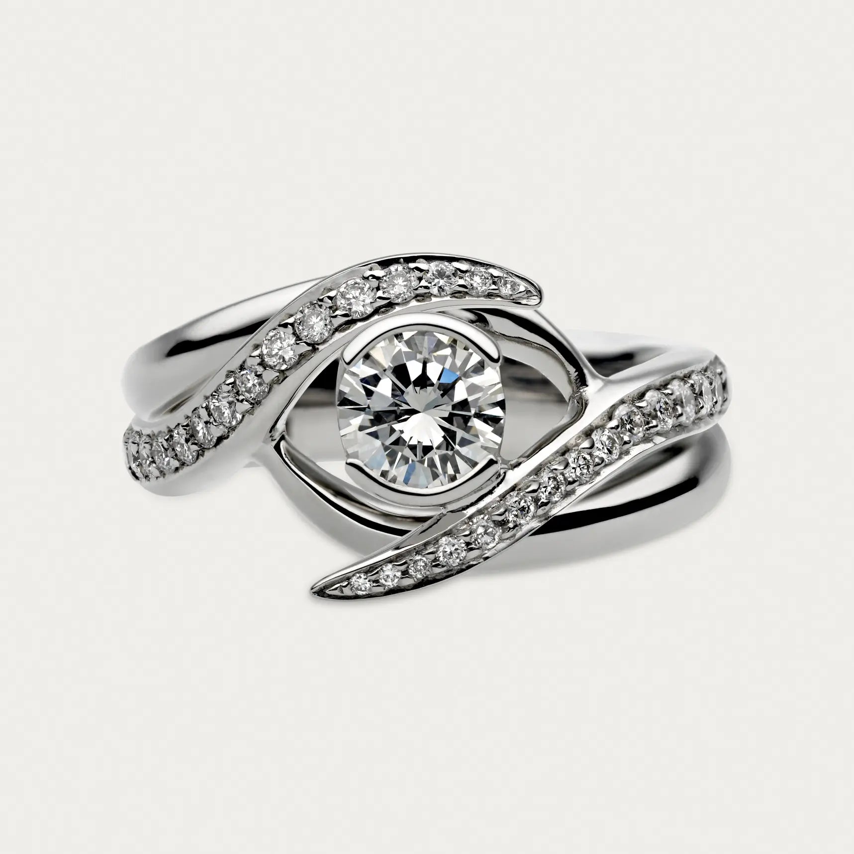 Shaun Leane Entwined Rapture Engagement Ring Set 0.35ct