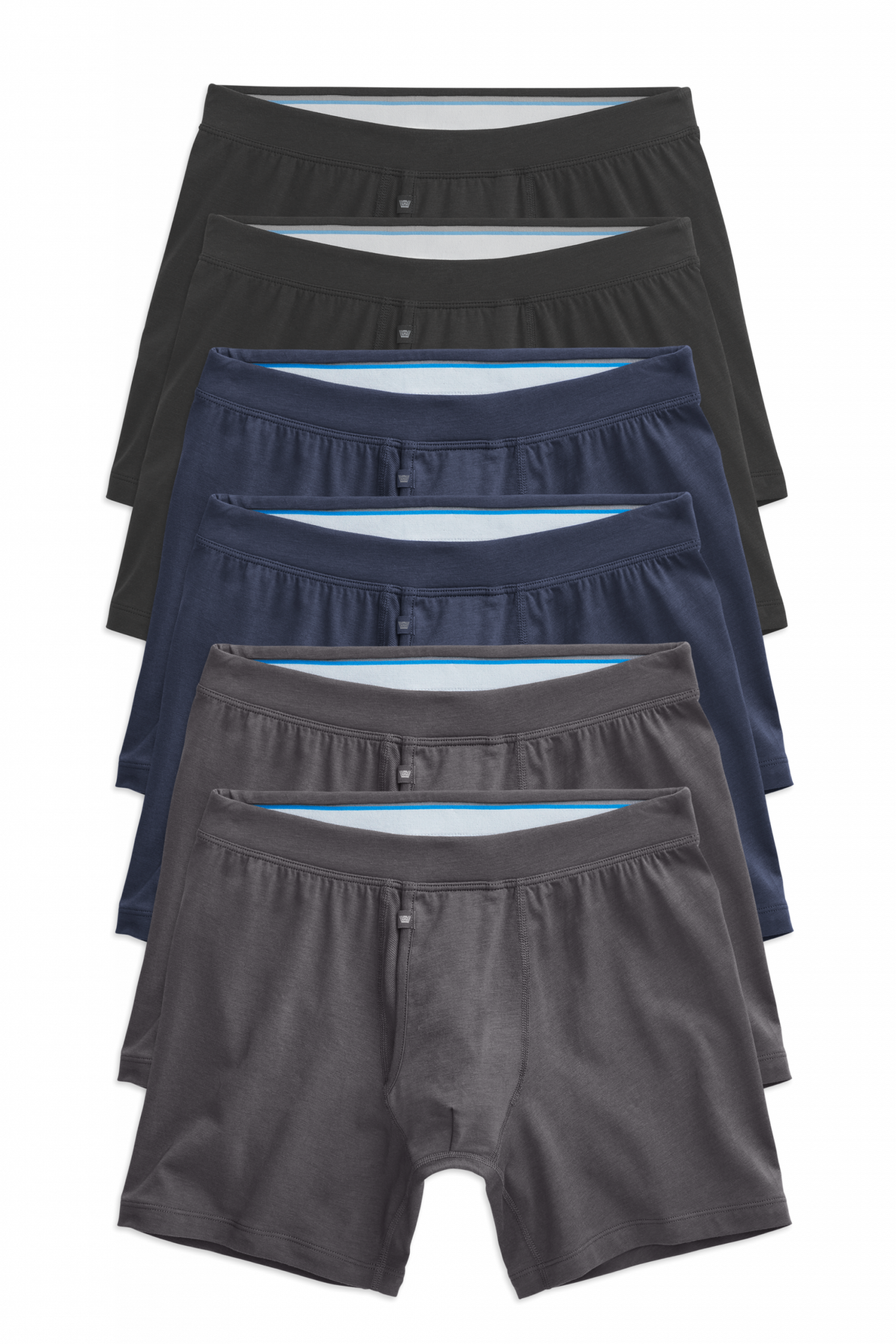 Mackweldon 6-Pack SILVER Boxer Briefs