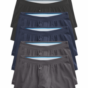 Mackweldon 6-Pack SILVER Boxer Briefs Classic Combo