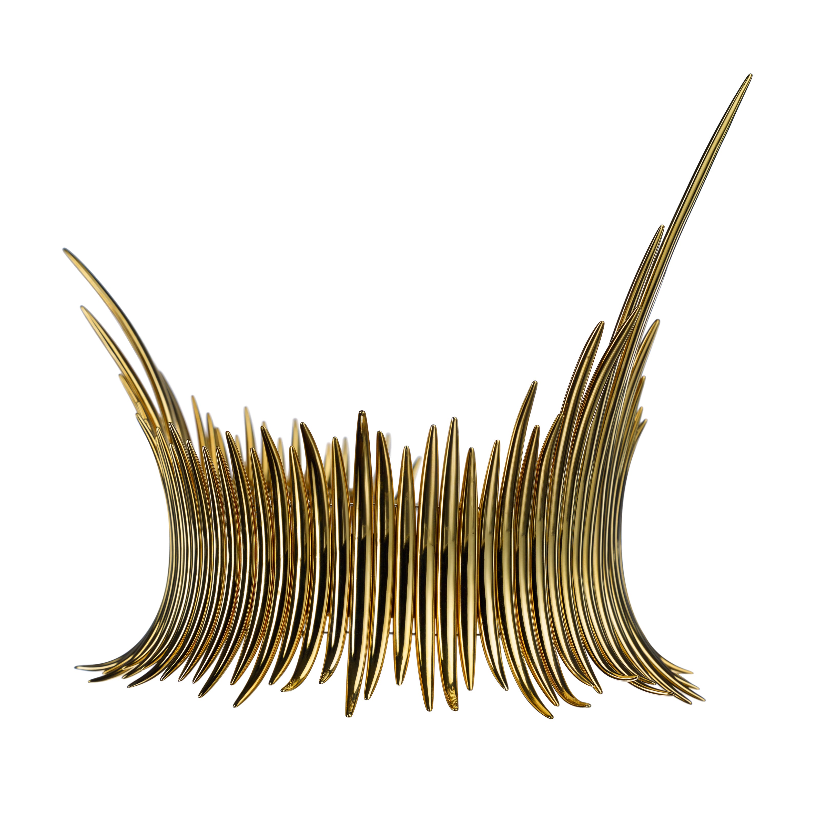Shaun Leane Quill Statement Choker - Yellow Gold Vermeil