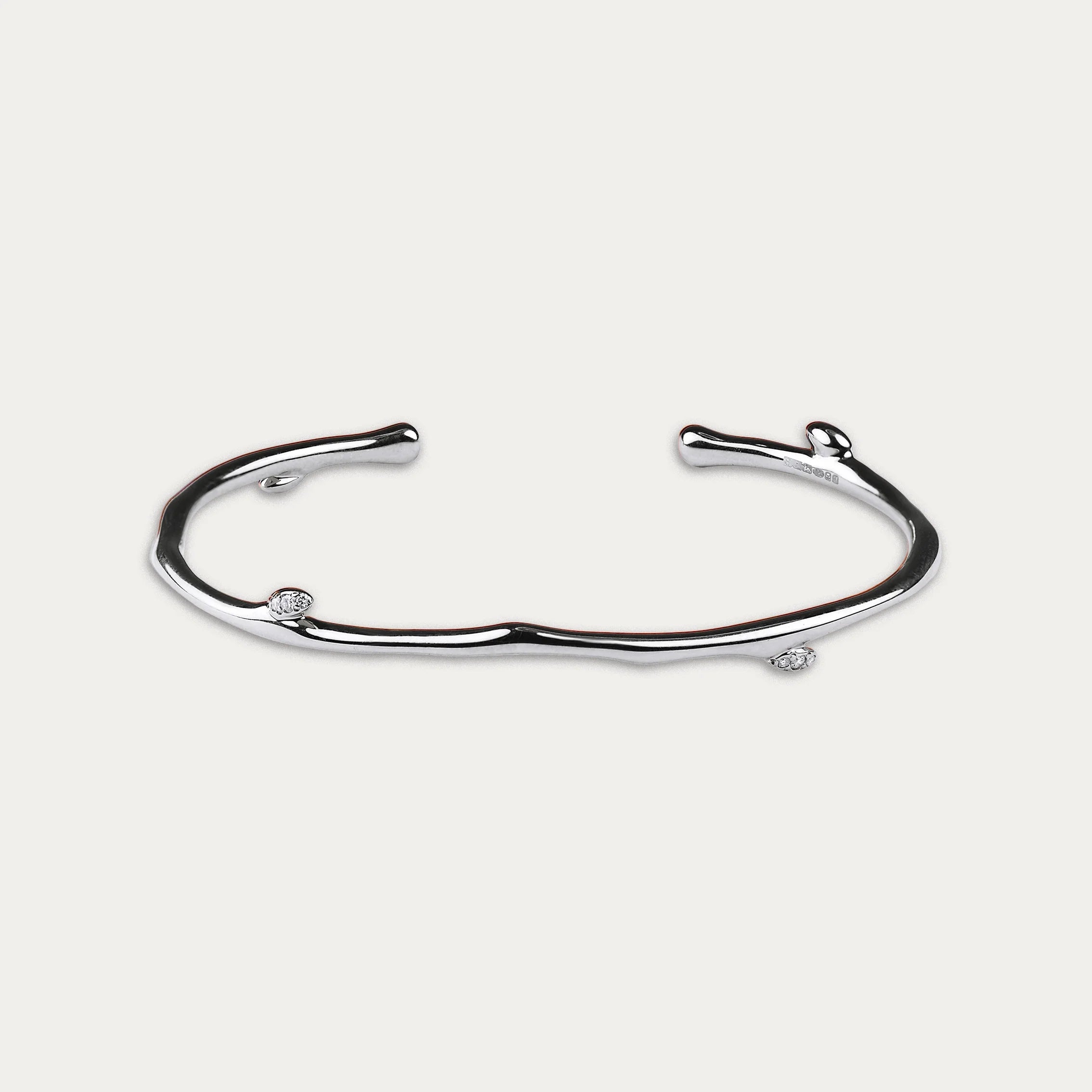 Shaun Leane Cherry Blossom Branch Bangle