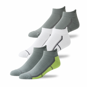 Mackweldon 3-Pack AIRKNITˣ Ankle Socks A Hint of Neon