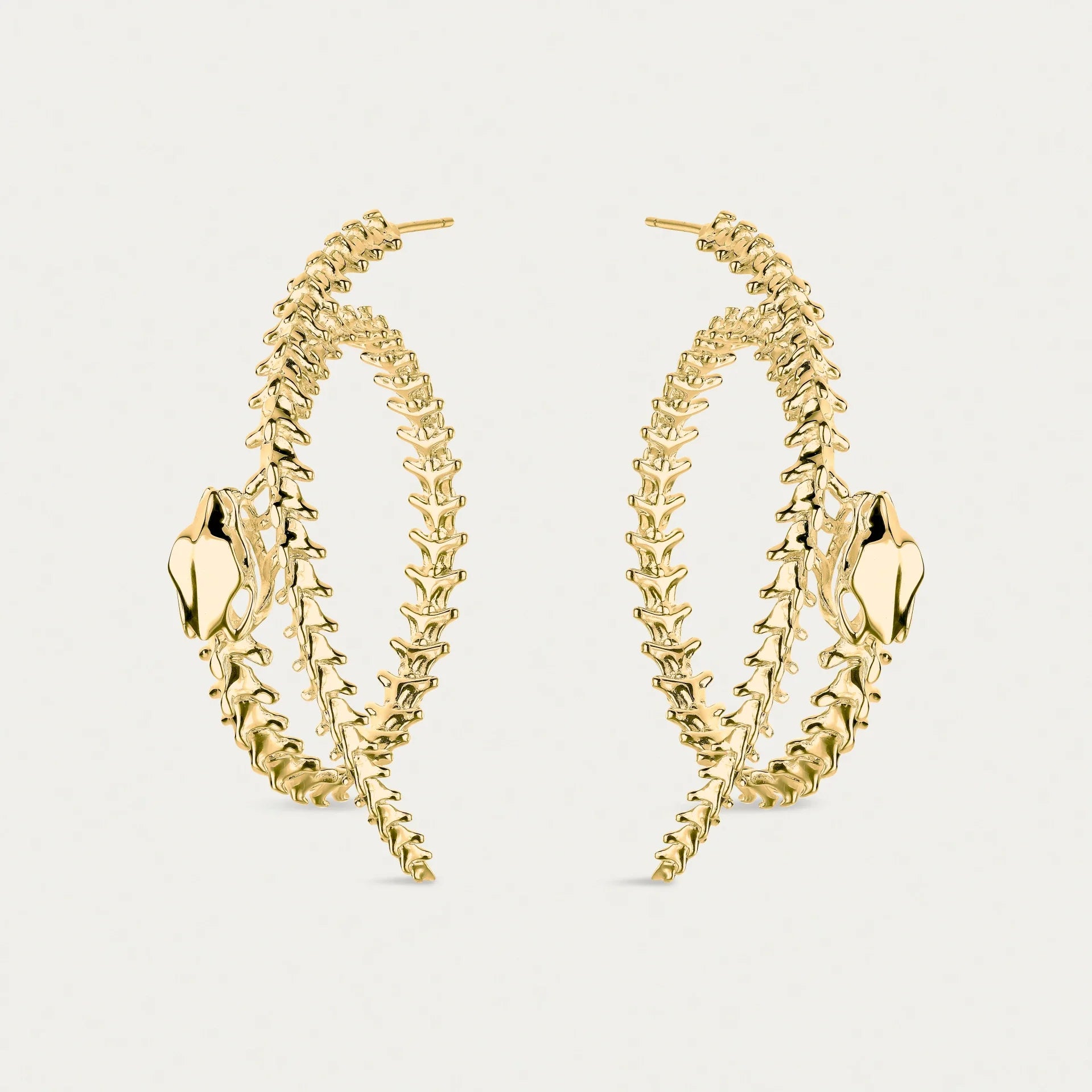 Shaun Leane Serpent's Trace Hoop Earrings, Statement