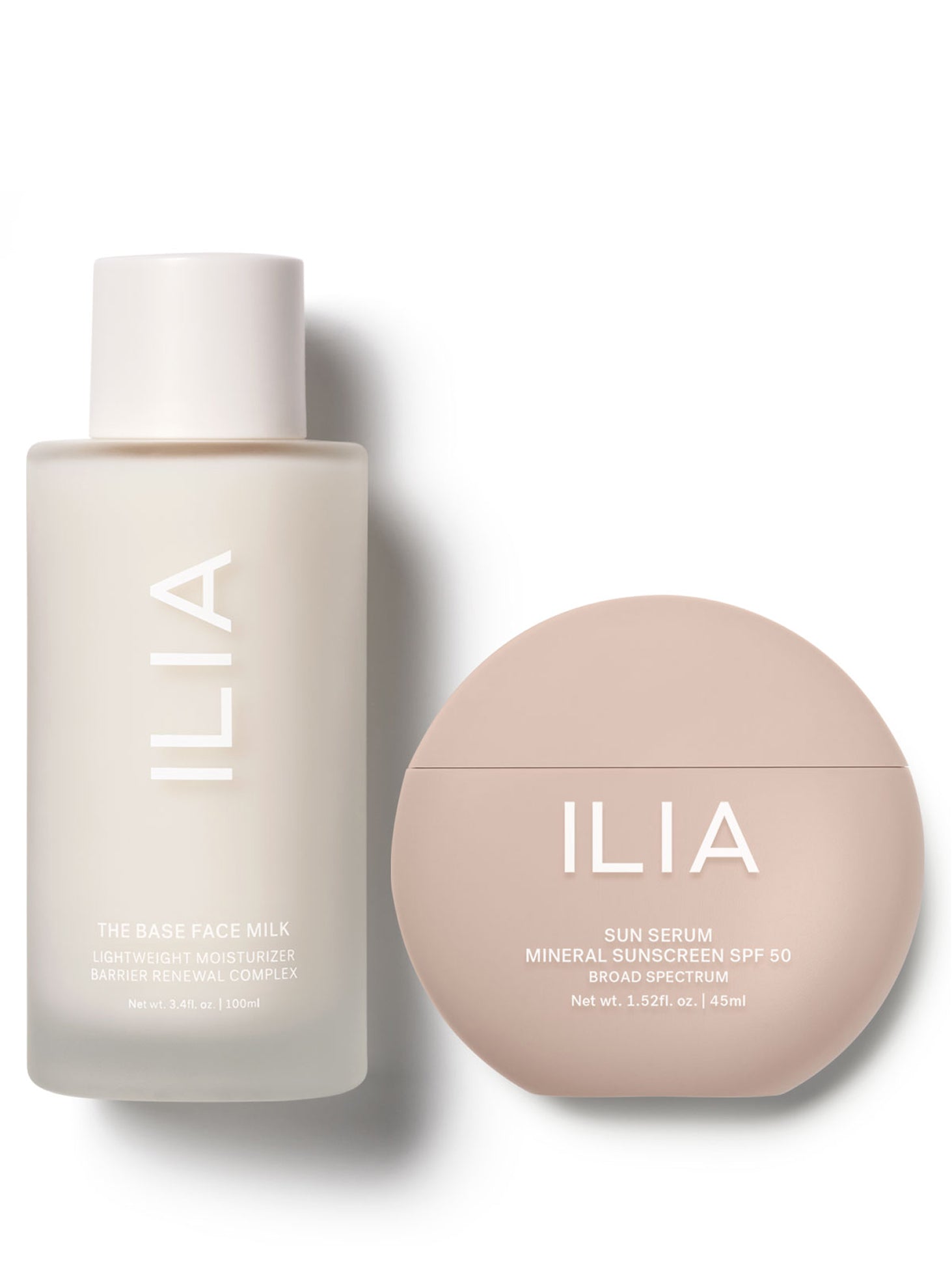 Ilia The Skincare + SPF 50 Duo