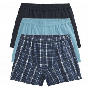 Mackweldon 3-Pack 18-Hour Jersey Knit Boxers Blues Traveler