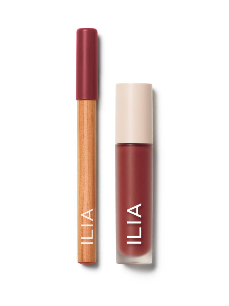 Ilia The Sketch + Glaze Lip Combo