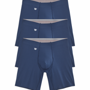 Mackweldon 3-Pack Stealth Pro Boxer Briefs True Navy