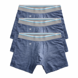 Mackweldon 3-Pack AIRKNITˣ Boxer Briefs Indigo Heather