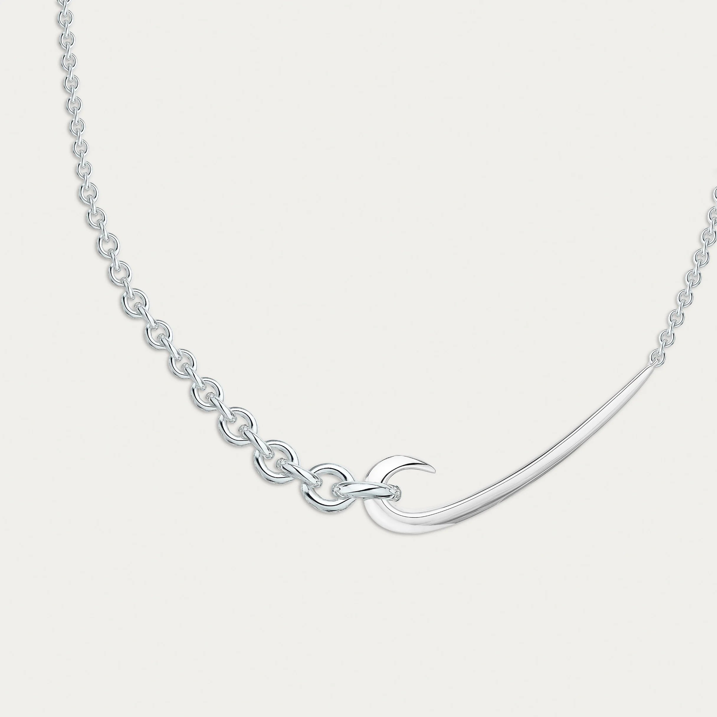 Shaun Leane Hook and Chain Choker Necklace