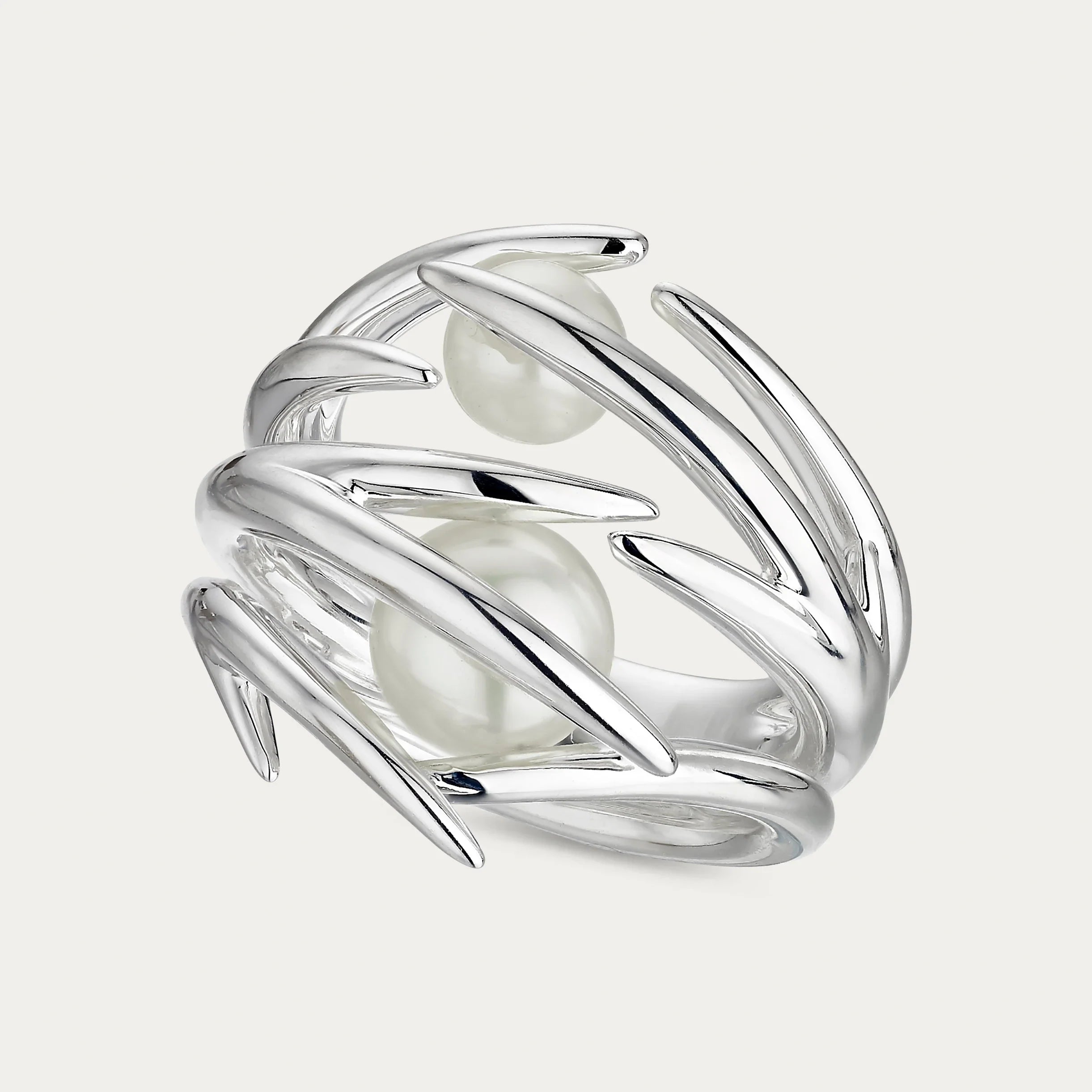 Shaun Leane Hook Pearl Ring