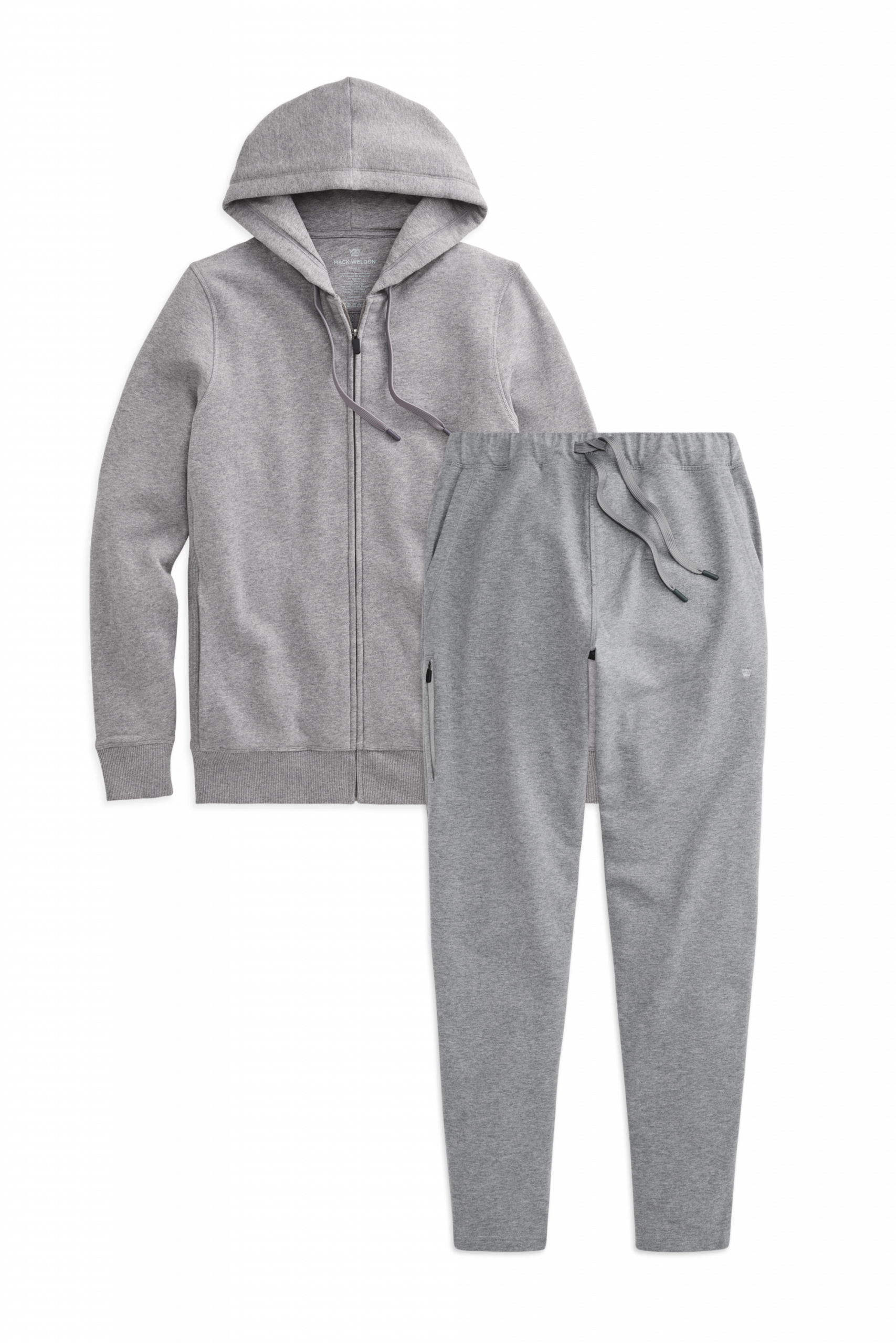 Mackweldon ACE Full-Zip Sweat Set Grey Heather