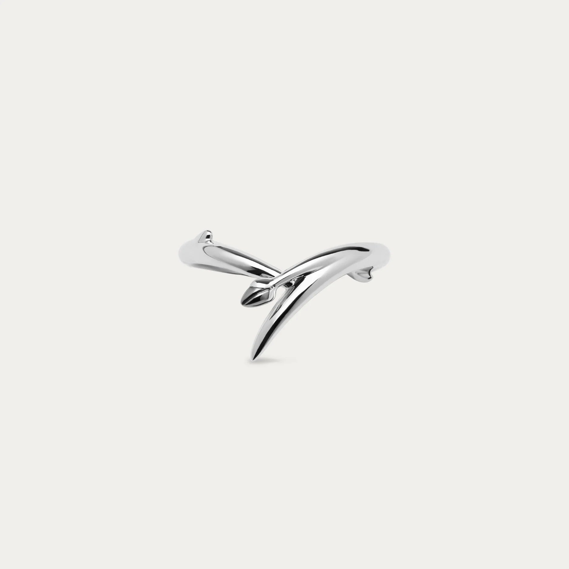 Shaun Leane Black Orchid Interlocking Bud Ring