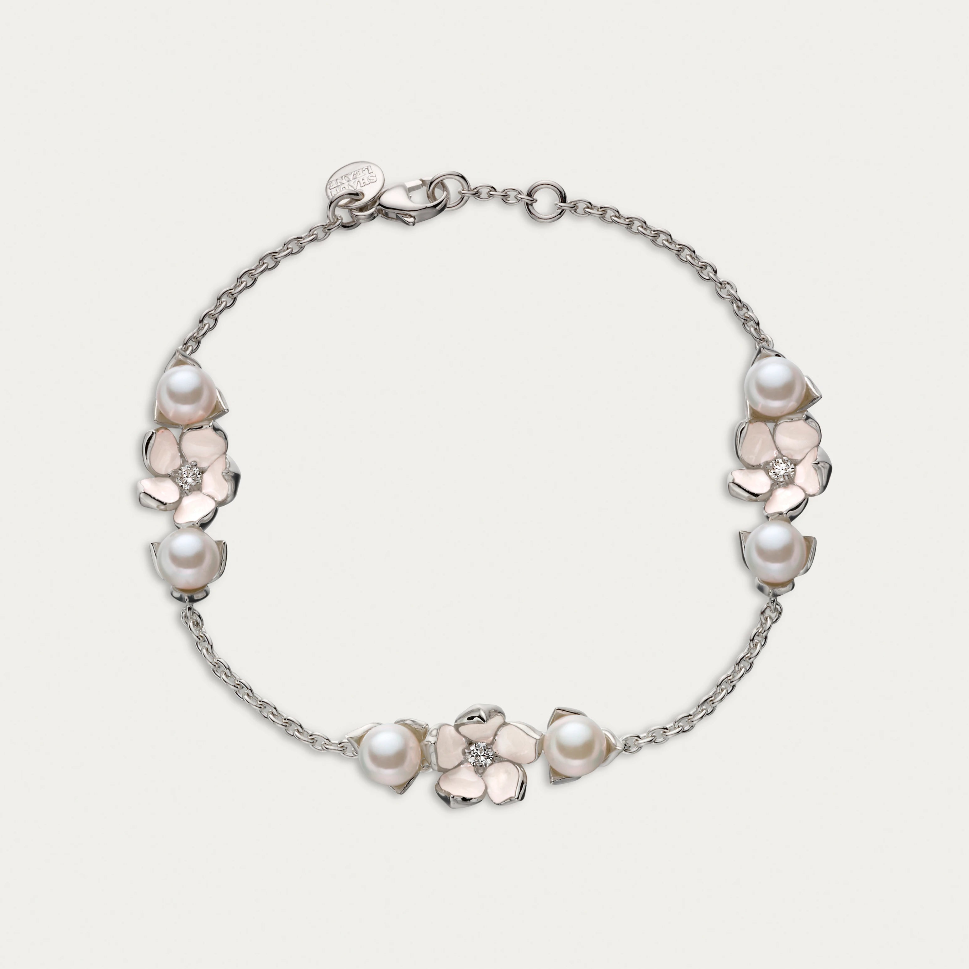 Shaun Leane Cherry Blossom Trio Flower Bracelet