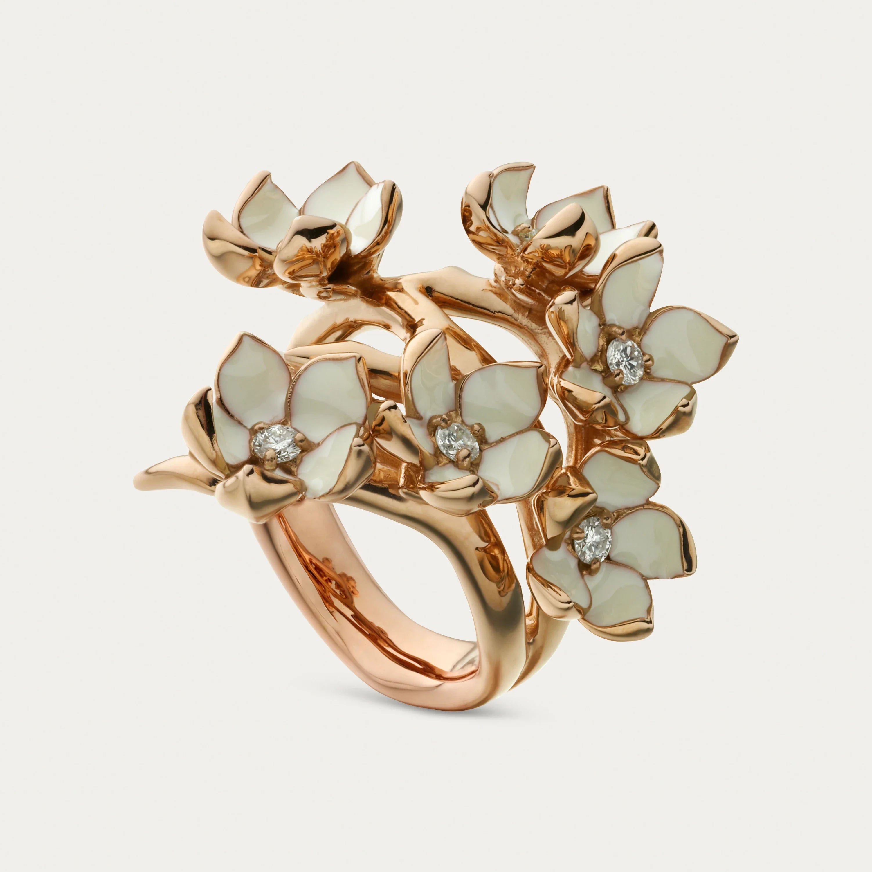 Shaun Leane Cherry Blossom Full Flower Ring