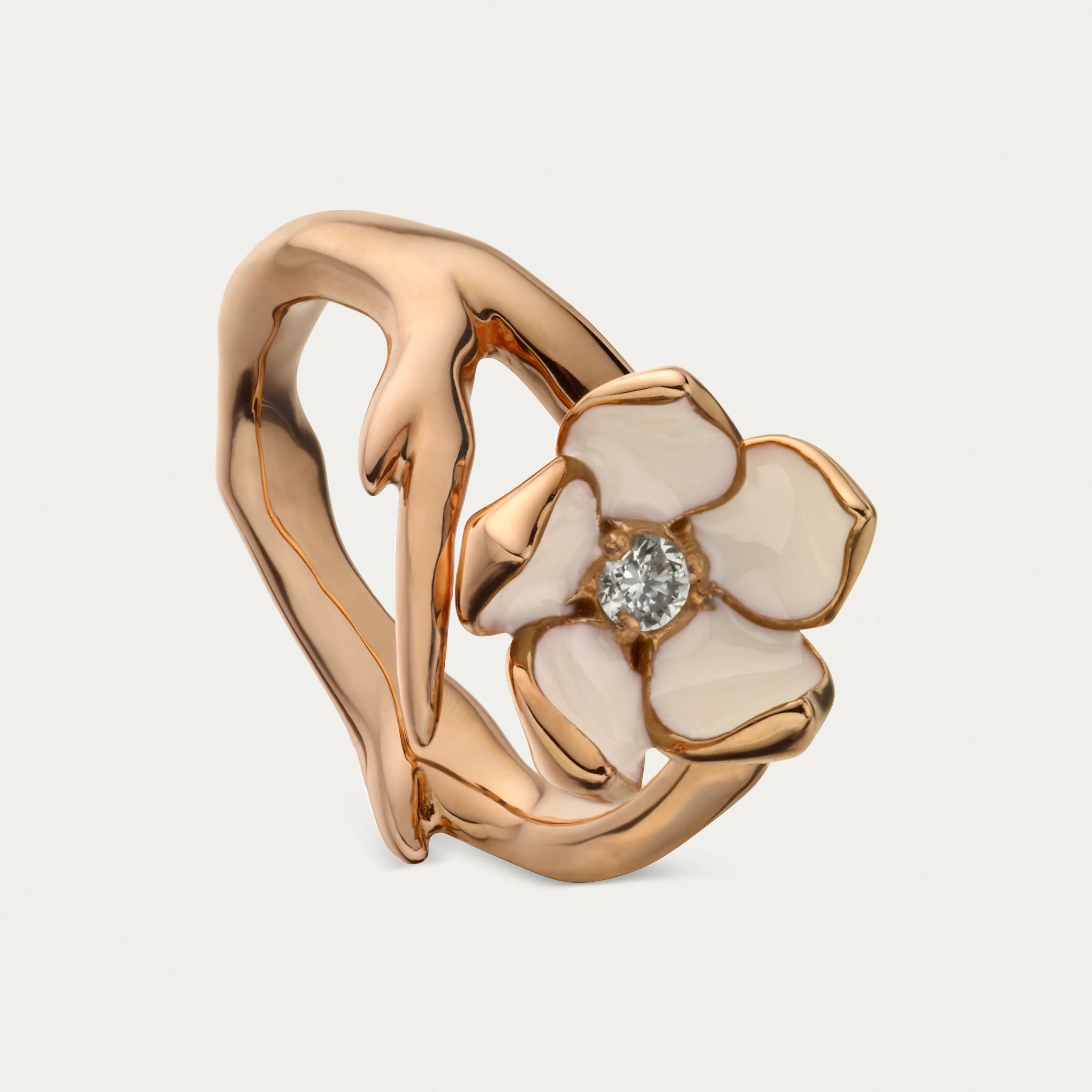 Shaun Leane Cherry Blossom Single Flower Ring