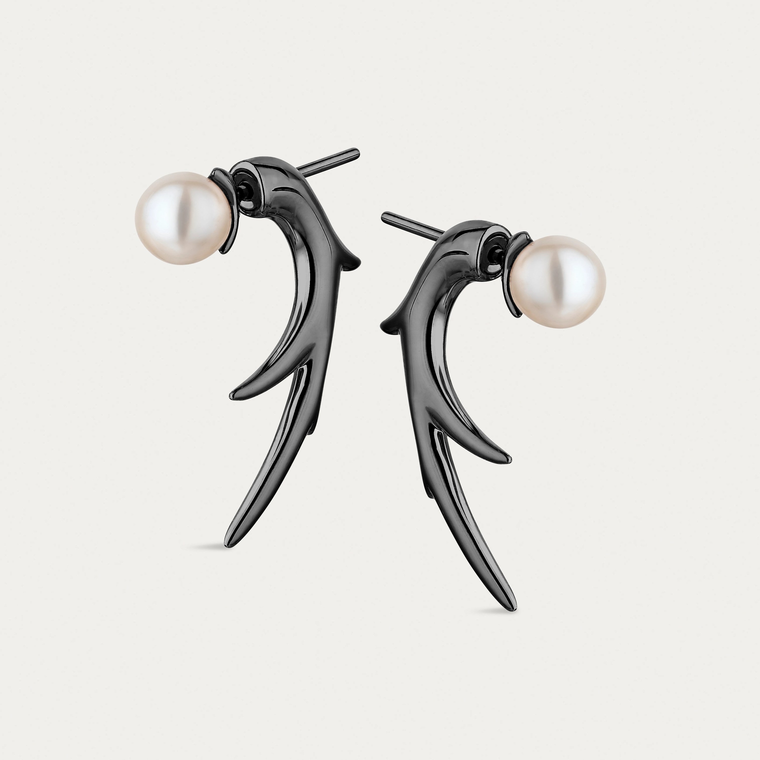 Shaun Leane Cherry Blossom Branch Earrings
