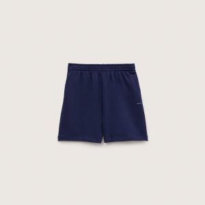 Pangaia Mens Midweight Shorts—Ocean Navy