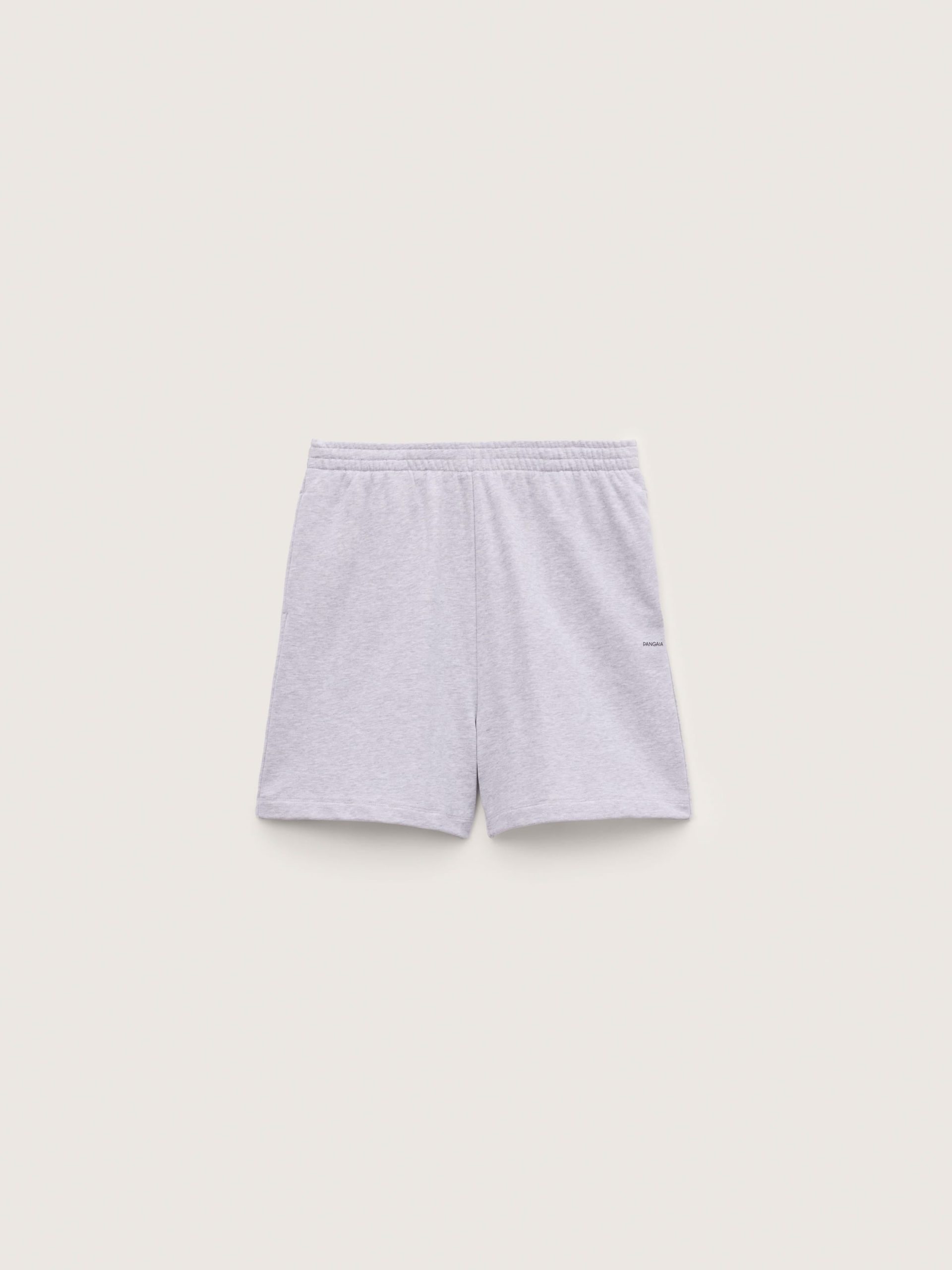 Pangaia Mens Midweight Shorts—Grey Marl