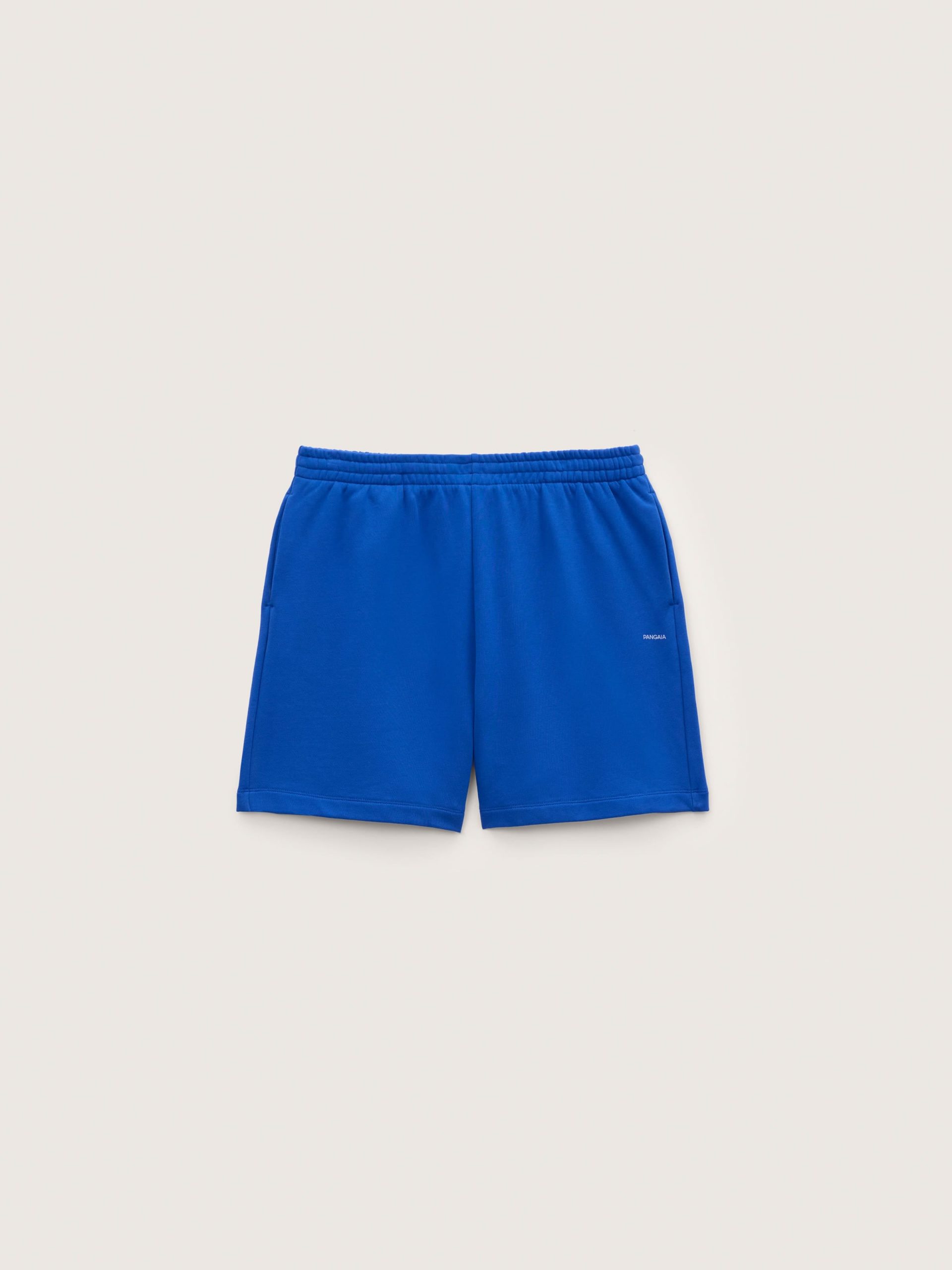 Pangaia Mens Midweight Shorts—Gaia Blue