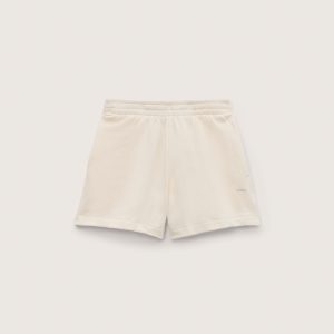 Pangaia Womens Midweight Shorts—Soft Void