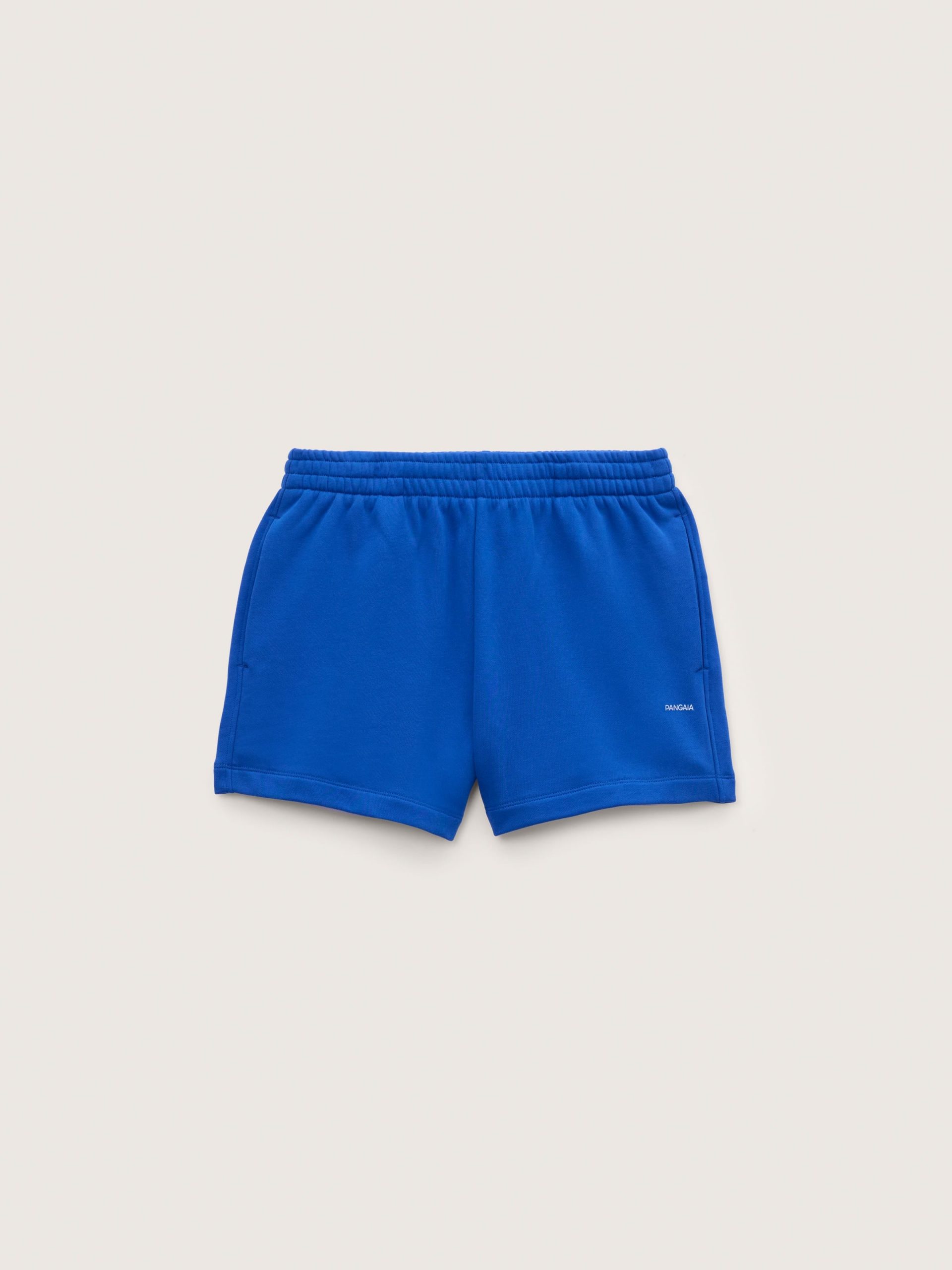 Pangaia Womens Midweight Shorts—Gaia Blue