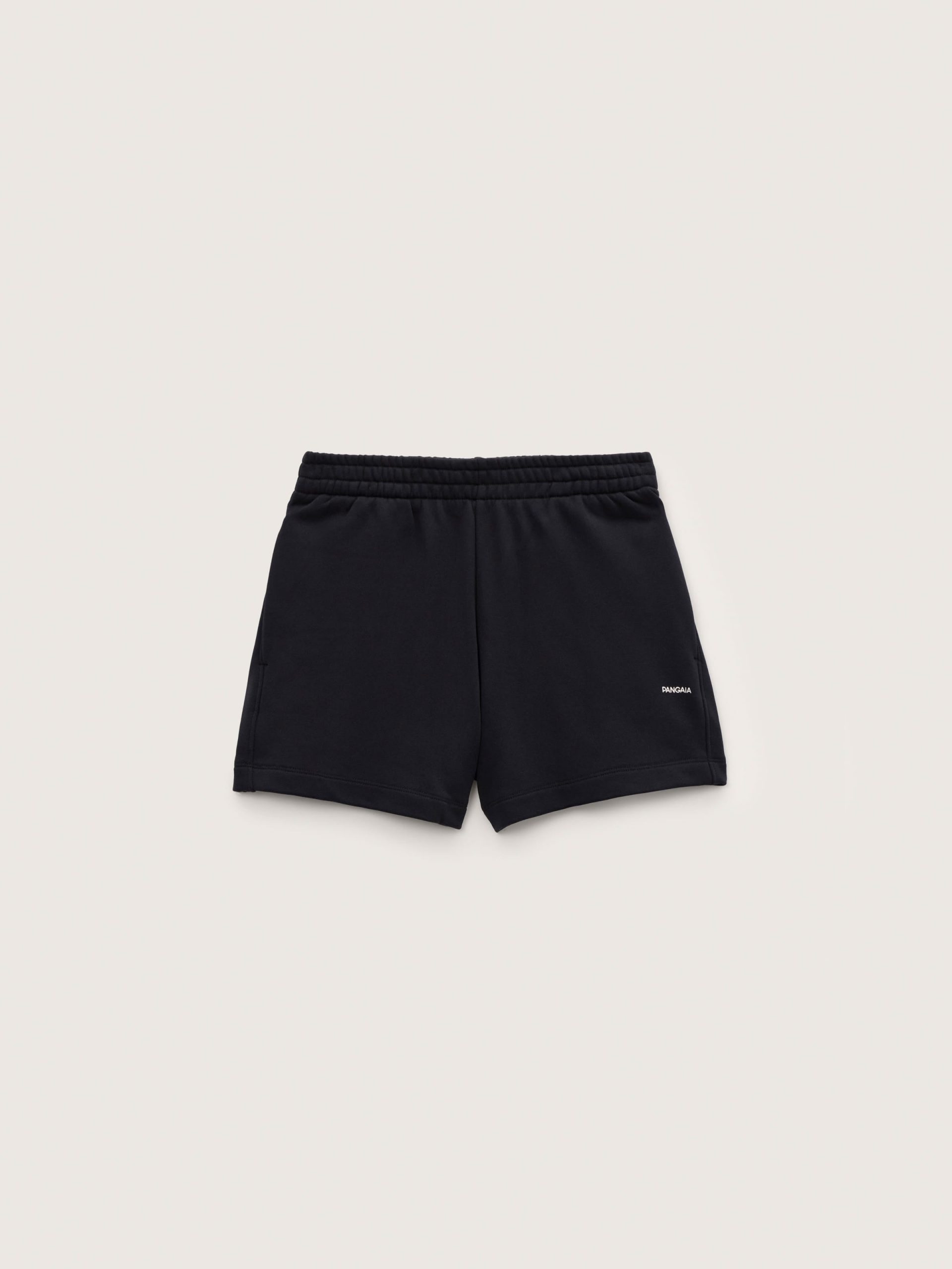 Pangaia Womens Midweight Shorts—Black