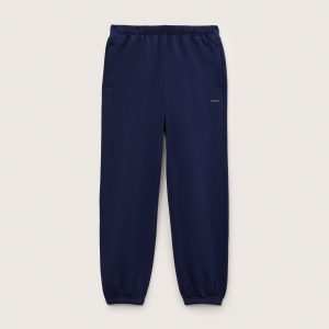 Pangaia Womens Midweight Track Pants—Ocean Navy