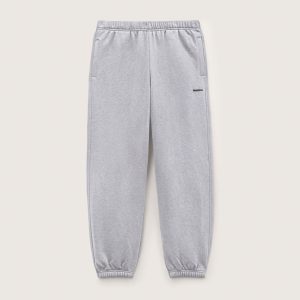 Pangaia Womens Midweight Track Pants—Grey Marl