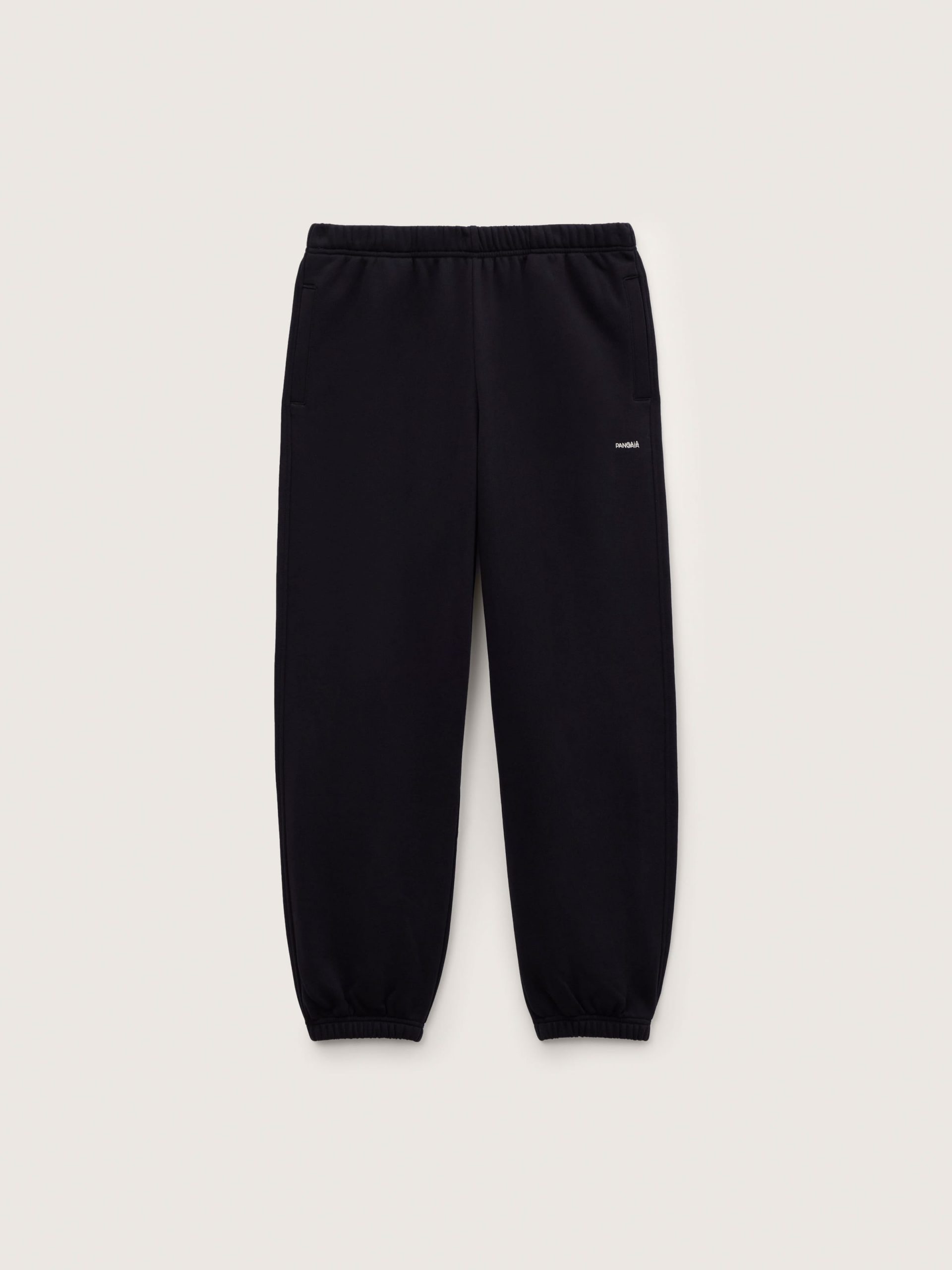 Pangaia Womens Midweight Track Pants—Black