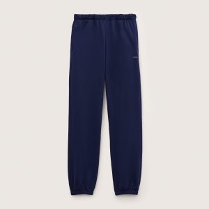Pangaia Mens Midweight Track Pants—Ocean Navy