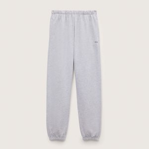 Pangaia Mens Midweight Track Pants—Grey Marl