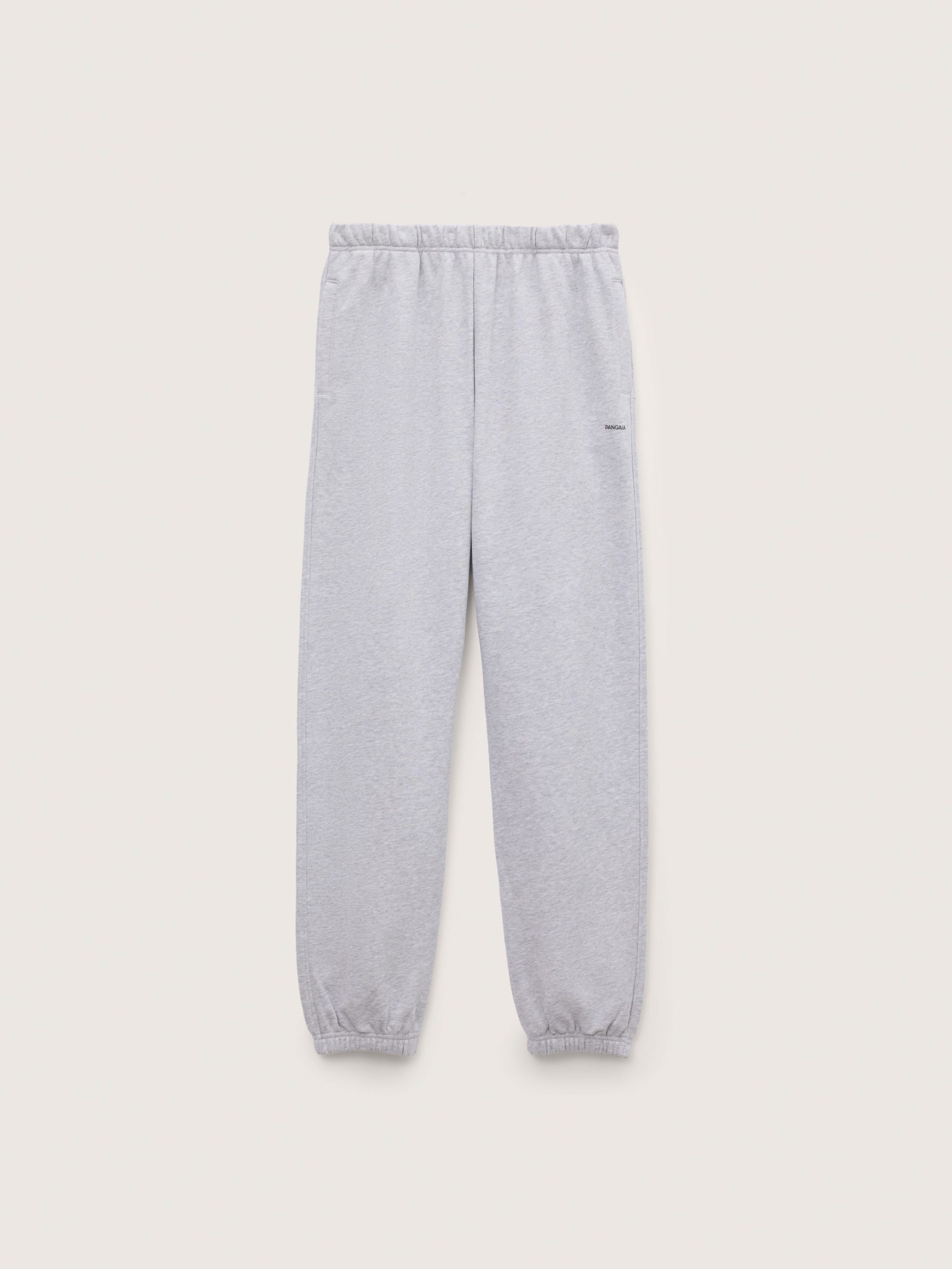 Pangaia Mens Midweight Track Pants—Grey Marl