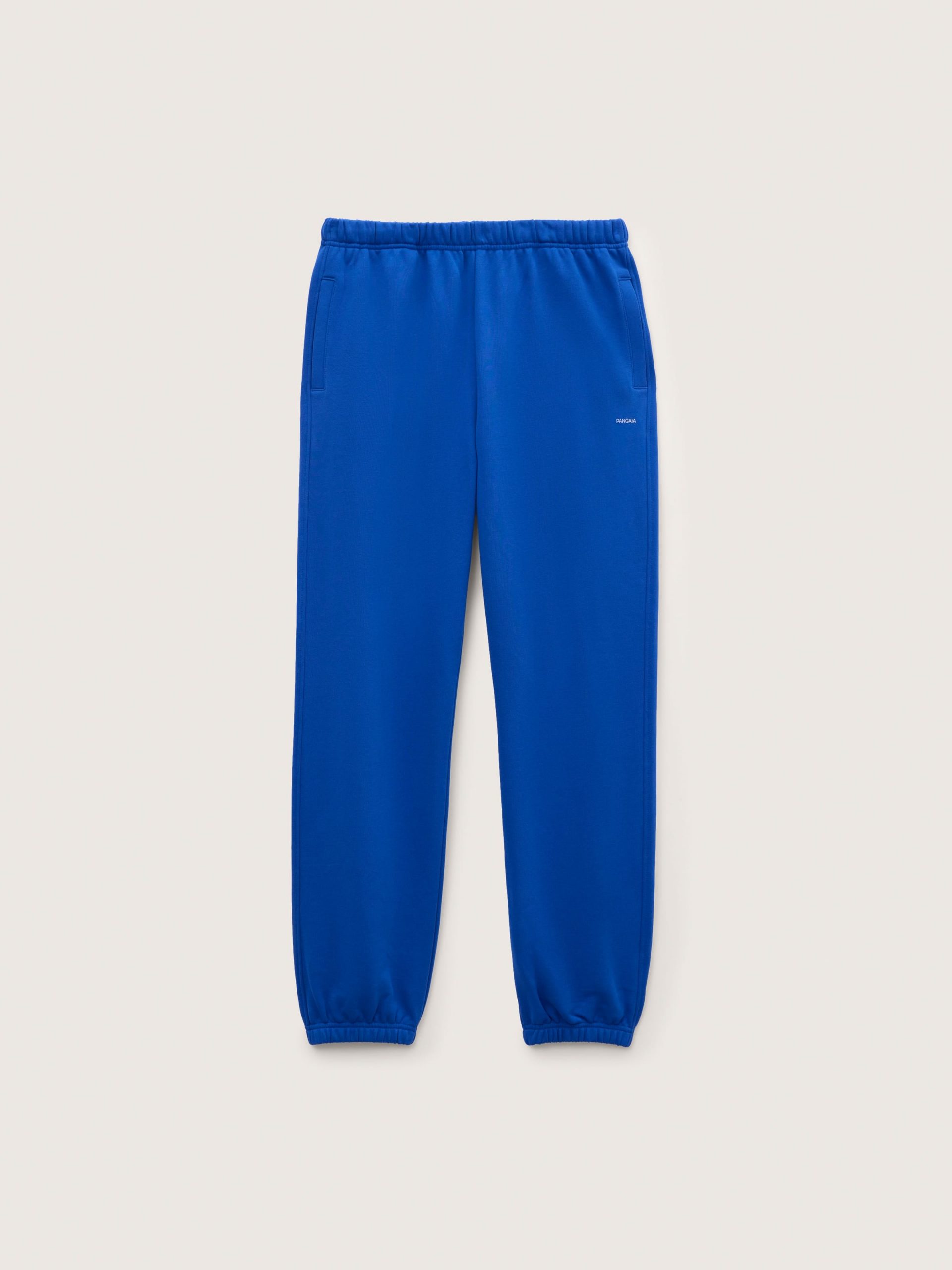 Pangaia Mens Midweight Track Pants—Gaia Blue