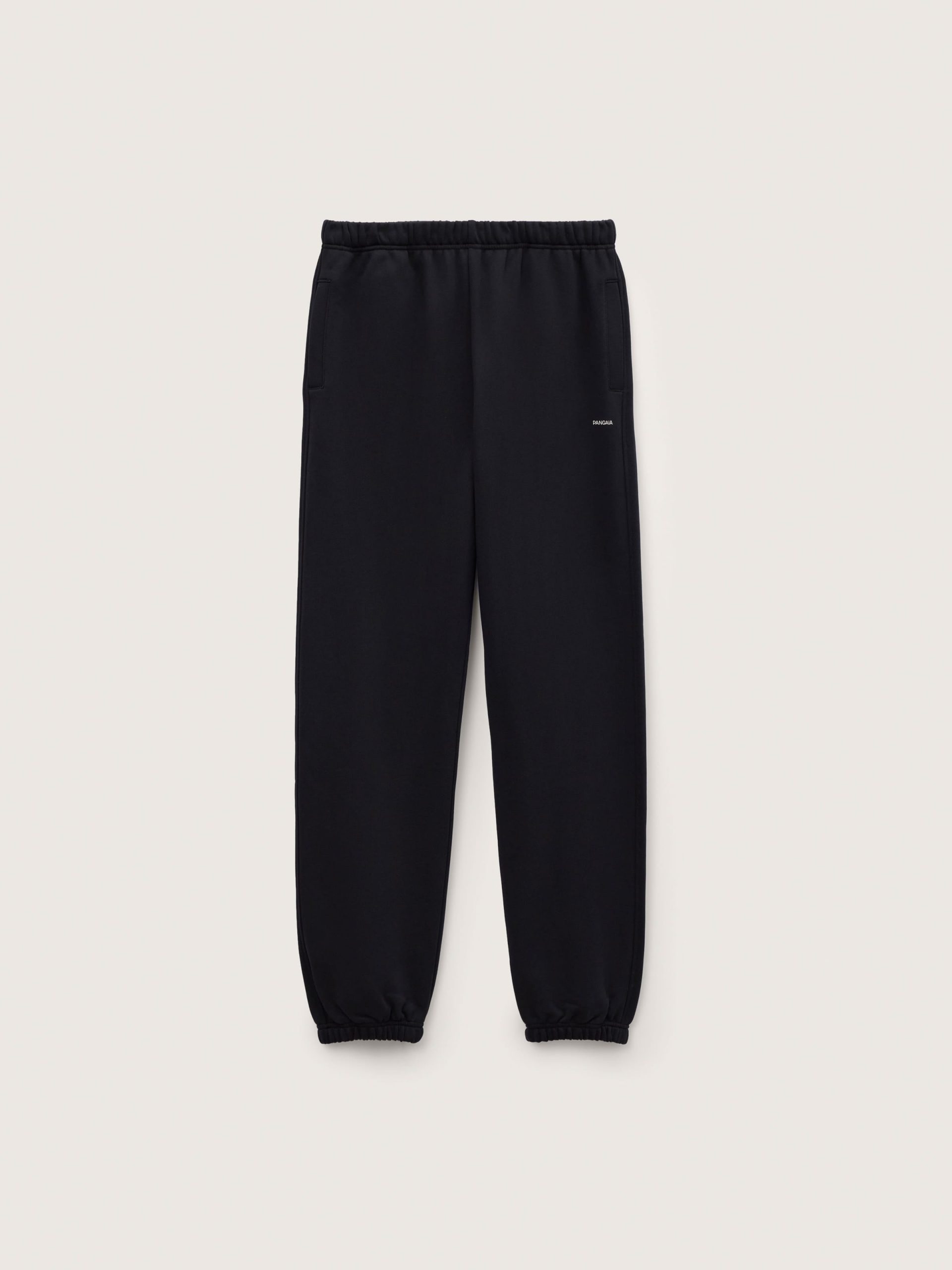 Pangaia Mens Midweight Track Pants—Black