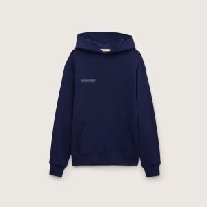 Pangaia Mens Midweight Hoodie—Ocean Navy